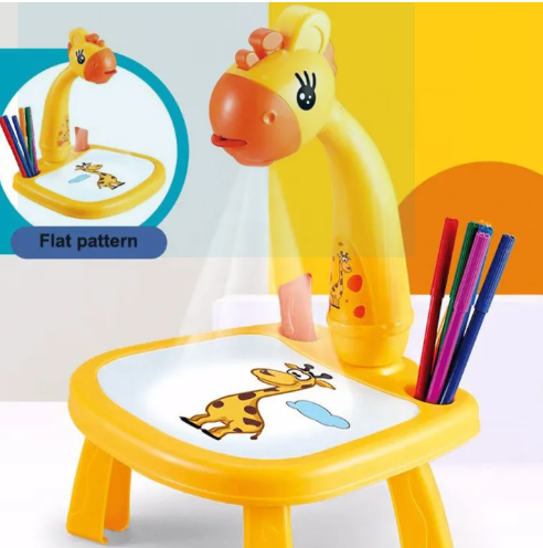 Kids Drawing Projector Table with LED Projection