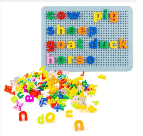 Magnetic Alphabet Letter Board for Kids