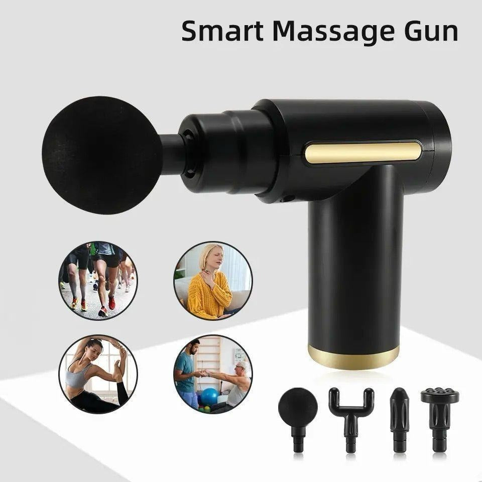 Massage Gun 5 In 1 Multifunctional Electric Full Body Massage Equipment Set