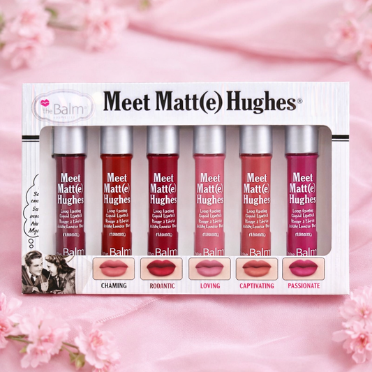 6 Pcs High Pigmented Flavored Lip Gloss Set